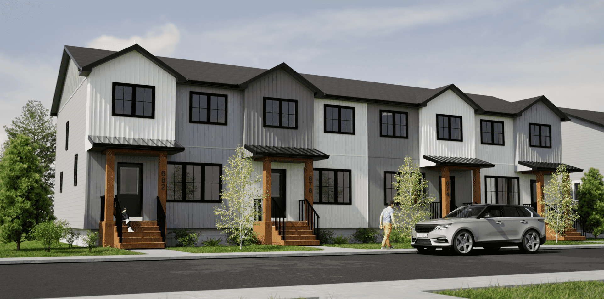 North Ridge Towns Mark Bend