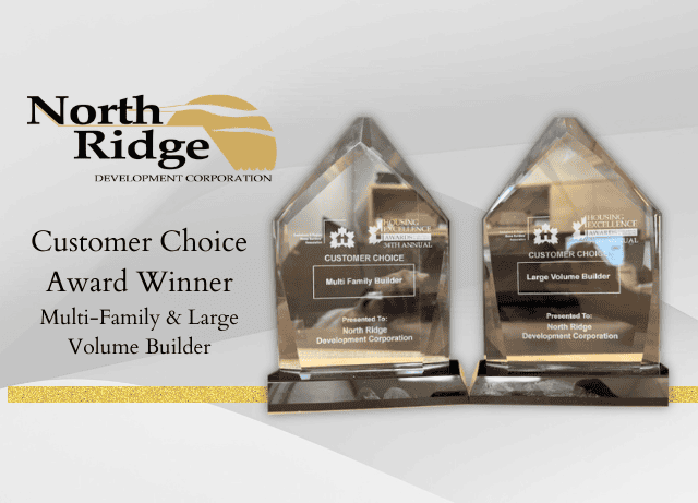 North Ridge Developments Celebrates Six Wins at the 34th Annual SRHBA Awards